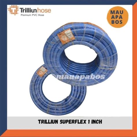 Selang Air Elastis Trilliun Superflex Metalic 1 Inch Jual Per Meter