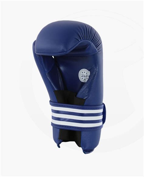 Adidas Semi Contact Open Hand WAKO Blau Kickboxing ADIWAKOG3