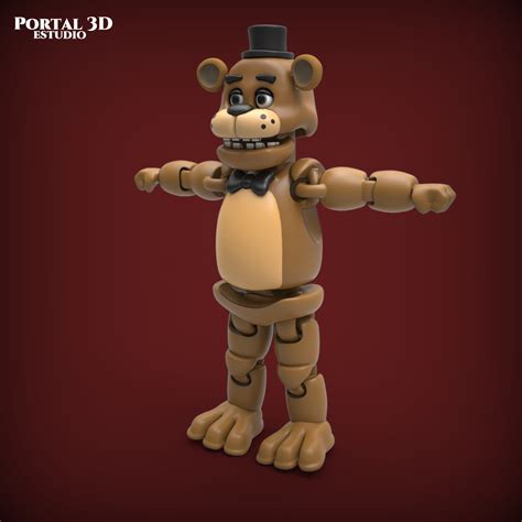 Stl File Five Nights At Freddy S Print In Place Without Support D