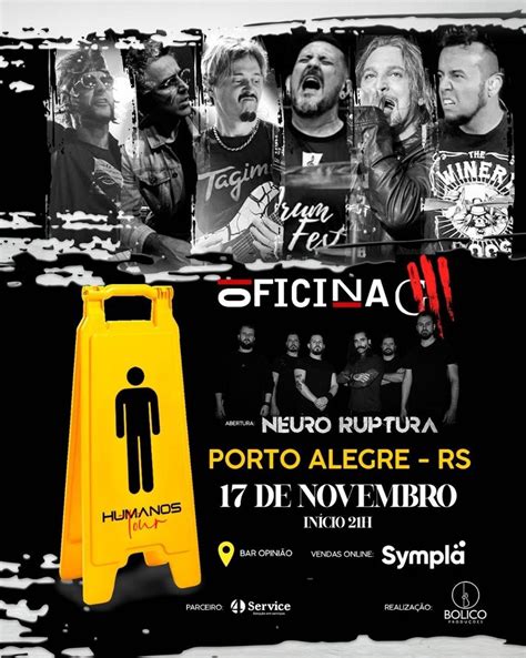 Neuro Ruptura Confirmada Em Show A Banda Oficina G3