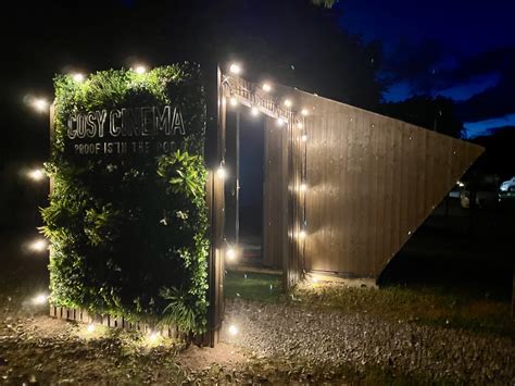 A family film night in our own private pod at Cosy Cinema Cardiff