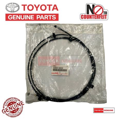 Toyota Original Front Bonnet Cable For Alphard Vellfire ANH20 ANH25