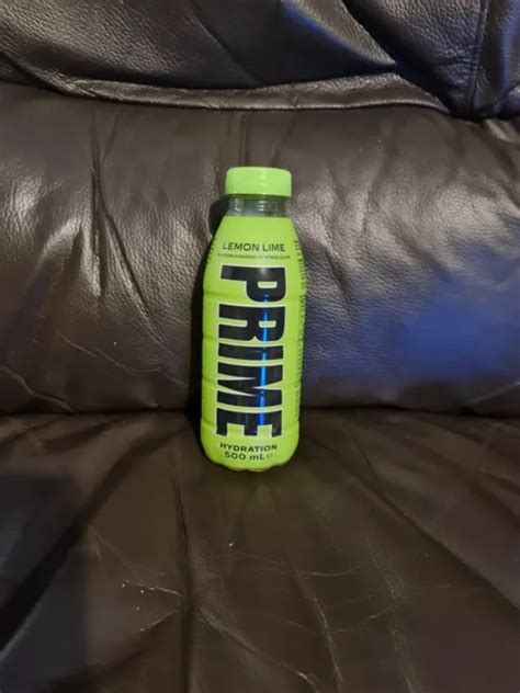 Prime Hydration Drink Logan Paul Ksi 1 X Lemon Lime Bottle Unopened