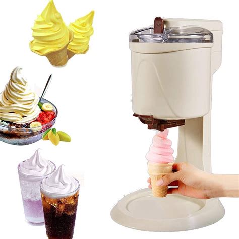 Liuchang Soft Serve Ice Cream Machine Home Diy Kitchen Automatic Mini