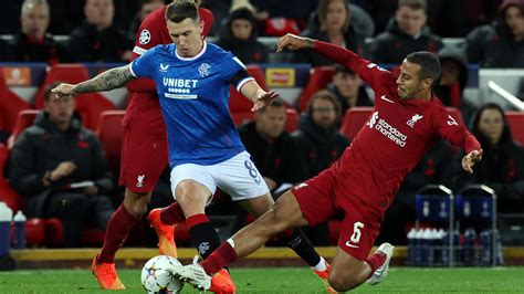 Rangers Vs Liverpool Live Stream How To Watch Champions League Online