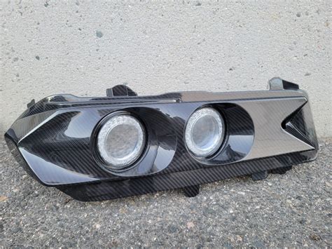 C8 Round Tail Lights Competition Carbon