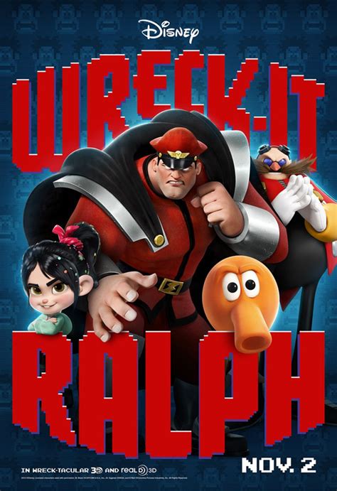 Wreck It Ralph Poster Trailer Addict