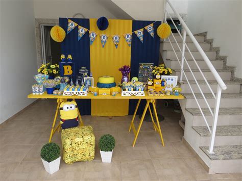 Festa Minions Decora O Pesquisa Google Festa Minions Festa De