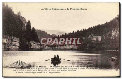 Carte Postale Ancienne Bassins Du Doubs Bassion Ou Bassin Louis