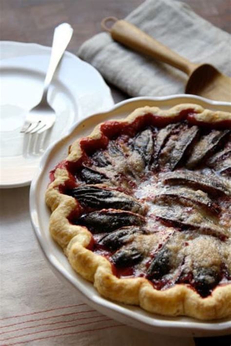 End Of Summer Prune Plum Pie Recipe