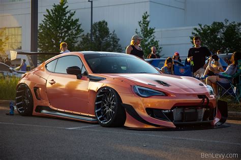 Orange Subaru Brz At Tuner Evolution Chicago Benlevy