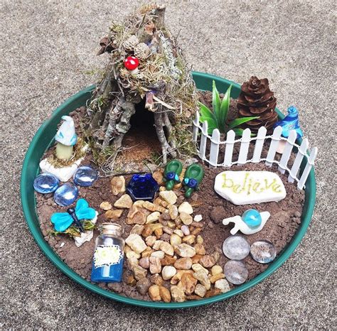 Fairy House Kit Fairy Garden Kit Fairy Garden Accessories Etsy In