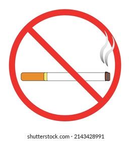 No Smoking Area Isolated Vector Stock Vector (Royalty Free) 2143428991 | Shutterstock