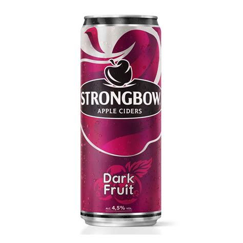 Nước táo lên men Strongbow vị dâu đen lon 330ml Đặt hàng Coop Online