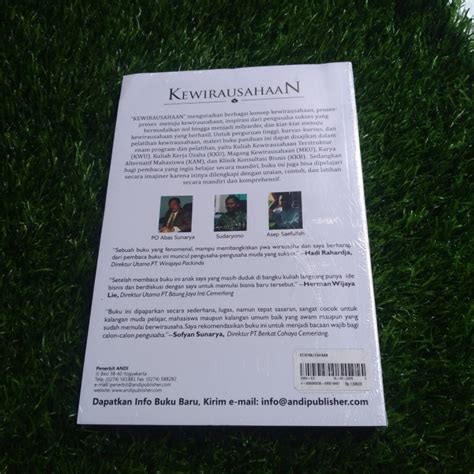 Jual Buku Kewirausahaan Po Abas Sunarya Di Seller Rumix Cengkareng