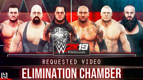 Wwe 2k19 Elimination Chamber Match Feat Elimination Chamber Pod Spear