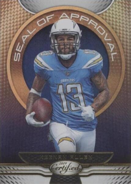 2019 Panini Certified Seal Of Approval SA KA Keenan Allen Online