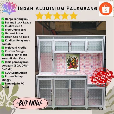 Jual Rak Piring Pintu Aluminium Murah Palembang Shopee Indonesia