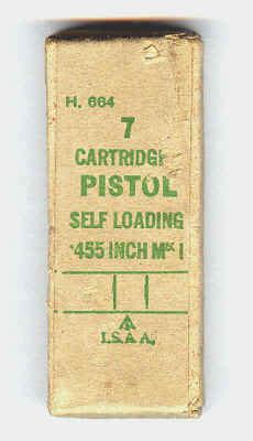 .455 auto pistol