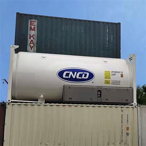 Ft Liquid Argon Iso Container Cryogenic Liquid Argon Storage Iso Tank