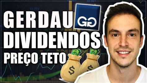 GERDAU ANÁLISE PREÇO TETO E DIVIDENDOS GGBR4 YouTube