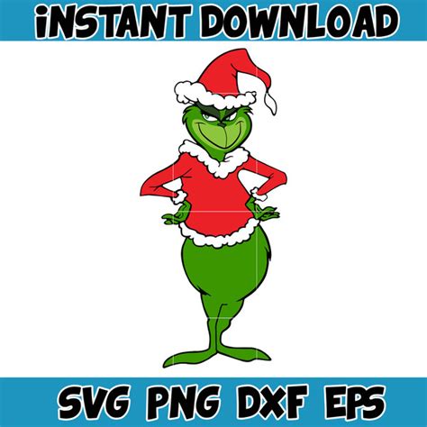 Grinch Svg Grinch Christmas Svg Grinch Face Svg Grinch Ha Inspire