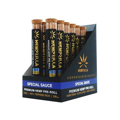 Hempzilla Cbd Connoisseur Select Preroll Special Sauce 1ct Reviews On Askgrowers