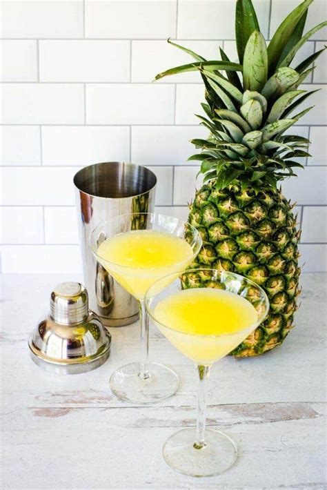 Easy Pineapple Martini To Take You Back To The Islands Coastal Wandering