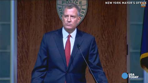 New York Mayor Bill De Blasio Sought To Cool The Heated Controversy