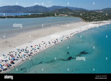 Porto Giunco Beach Sardinia Italy Stock Photo Alamy