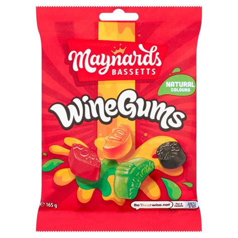 Maynards Bassetts Wine Gums 165g Co Op