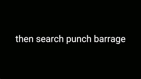 Punch Barrage Tutorial Sticknodes Youtube