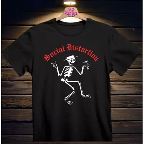 Social Distortion Punk Rock Band T Shirt Black S 5xl Hot Trending Shirt