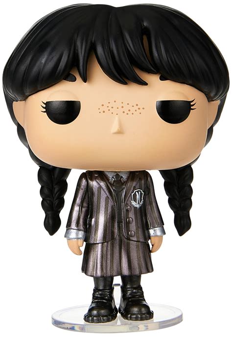 Funko Pop Wednesday Addams 1311 Metallic Hot Topic Exclusivo Amazon