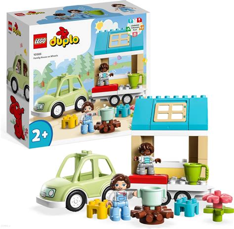 LEGO DUPLO 10986 Dom rodzinny na kółkach kidisklep pl