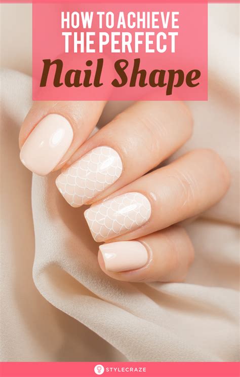 8 Different Nail Shapes And How To Achieve Them Nail Shape Perfect