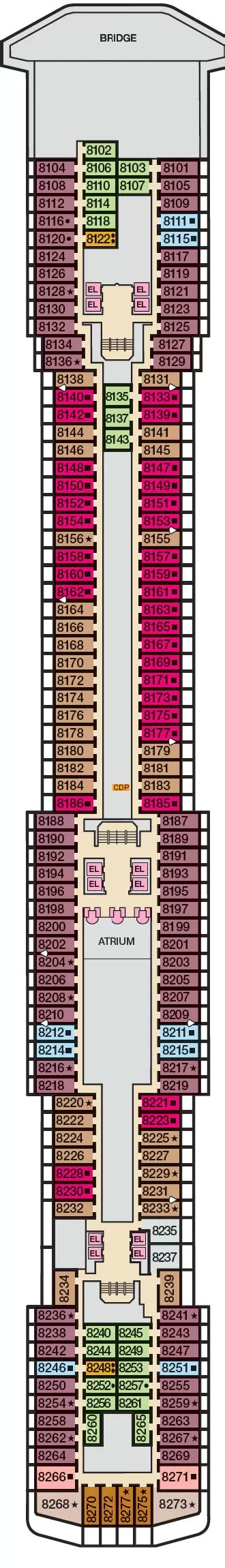 Carnival Pride Deck 8 Floor Plan | Floor Roma