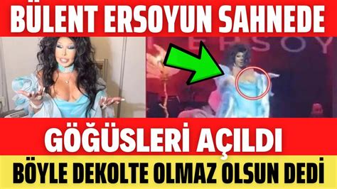 B Lent Ersoyun Sahnede G Sler A Ildi Youtube