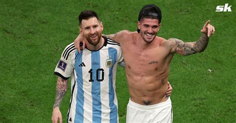 Because We Have Fun Argentina Star Rodrigo De Paul Breaks Silence