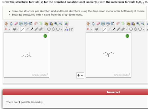 Solved Draw The Structural Formulas For The Branched