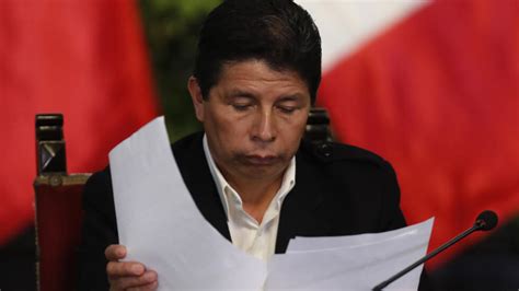 La Fiscalía peruana denuncia constitucionalmente al presidente Castillo