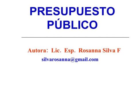 Cuadro Comparativo Presupuesto Publico Y Privado