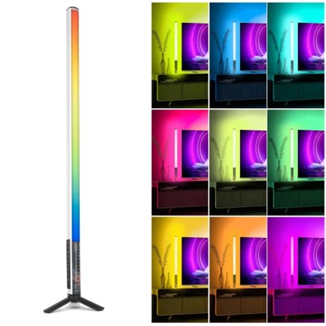 Luxceo Mood Cm Rgb Colorido Atm Sfera Ritmo Led Stick Handheld Video