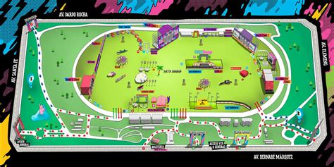 Para Guardar ¡llegó El Mapa Del Lollapalooza