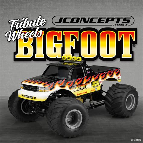 Jconcepts New Release Tribute Wheels Bigfoot Body Set Jconcepts Blog