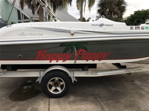 Hurricane Boat Lettering Boatdecalsbiz