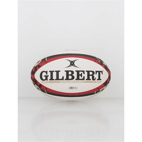 Ballon De Rugby Replica Champions T Blanc Gilbert Wimod