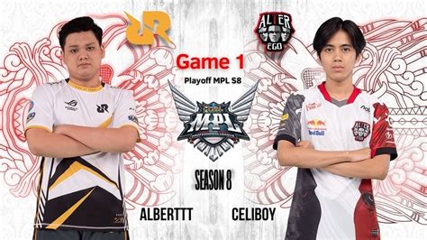 RRQ Vs AE Game 1 Playoff MPL ID Season 8 Match 1 YouTube