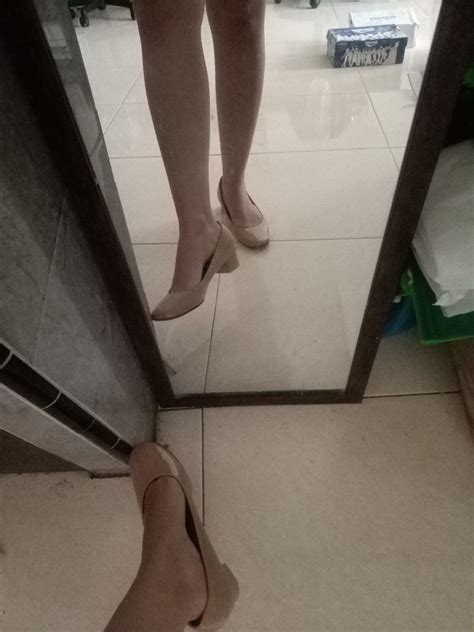 Sepatu Heels Vicari Nude Fesyen Wanita Sepatu Di Carousell