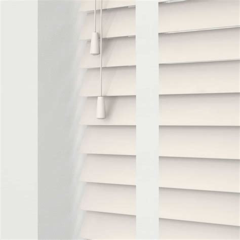 Polar White Wood Venetian Blind (With Tapes) - Shutters and Blinds Online